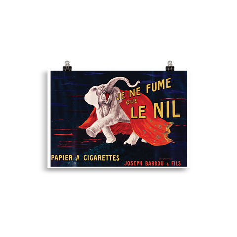 NIL Zigaretten Poster Druck - reetro - feel the retro