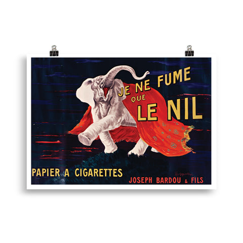 NIL Zigaretten Poster Druck - reetro - feel the retro