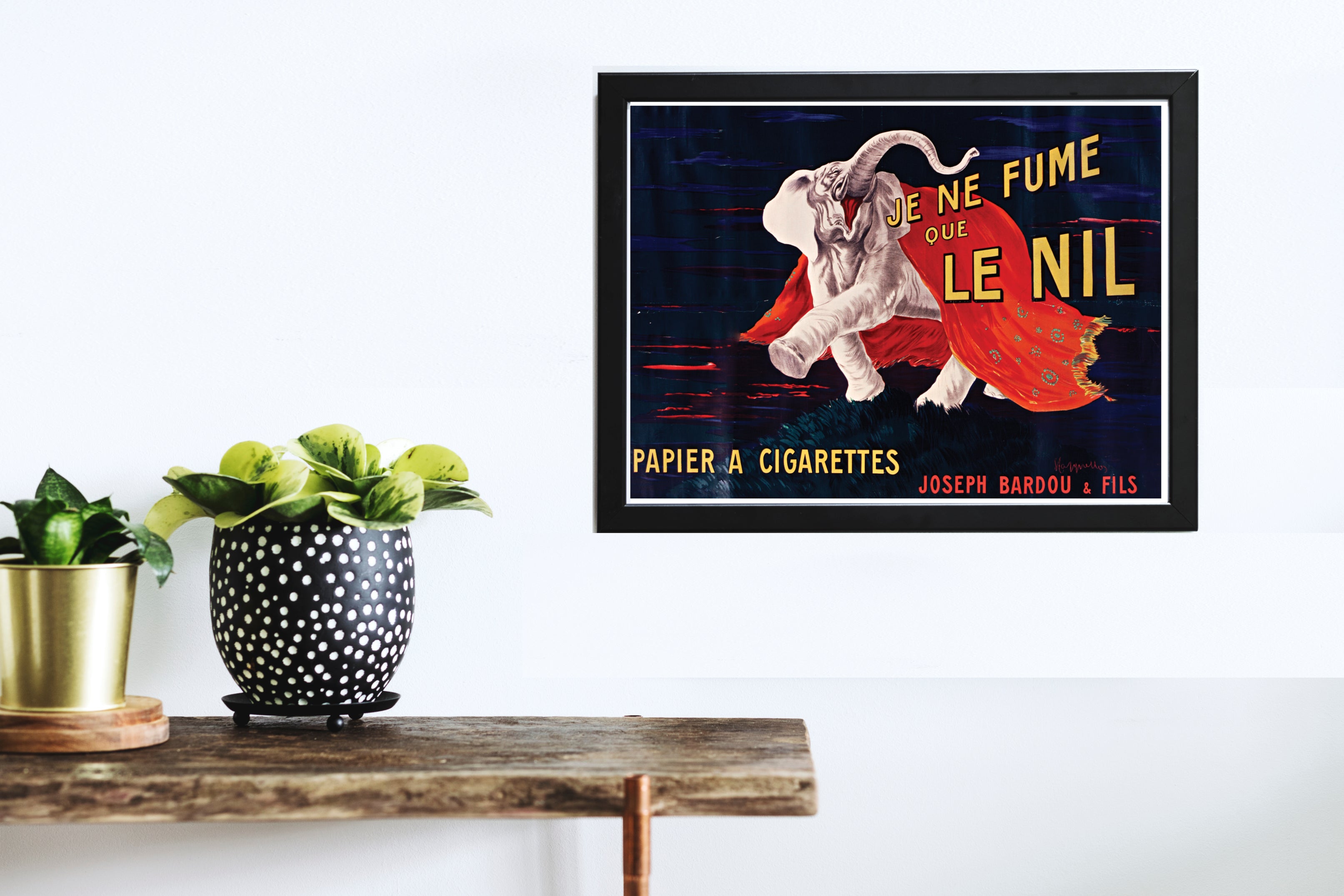 NIL Zigaretten Poster Druck - reetro - feel the retro