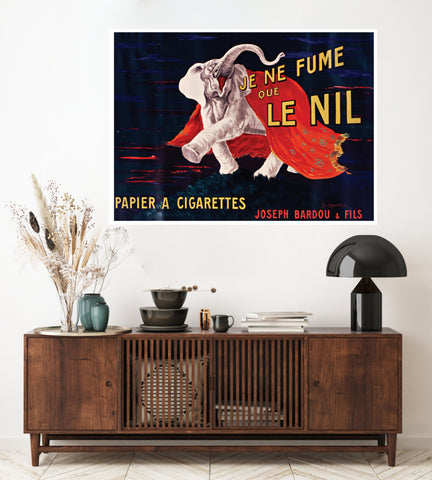 NIL Zigaretten Poster Druck - reetro - feel the retro