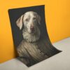 Kurioses Hund-Mensch Poster XXL Wandbild