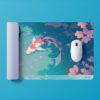 Japan Koi Mauspad - Retro Motiv Nippon Style