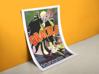 Vintage Dracula Kinoposter - Filmplakat