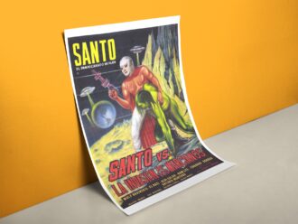 El Santo Kinoplakat Vintage Kinoplakat Reprint